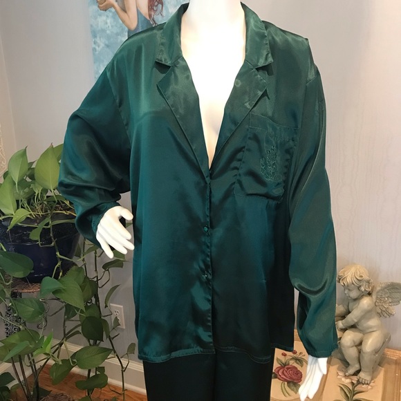 Victoria's Secret Other - Victoria’s Secret Gold Label Vintage Pajama Set M
